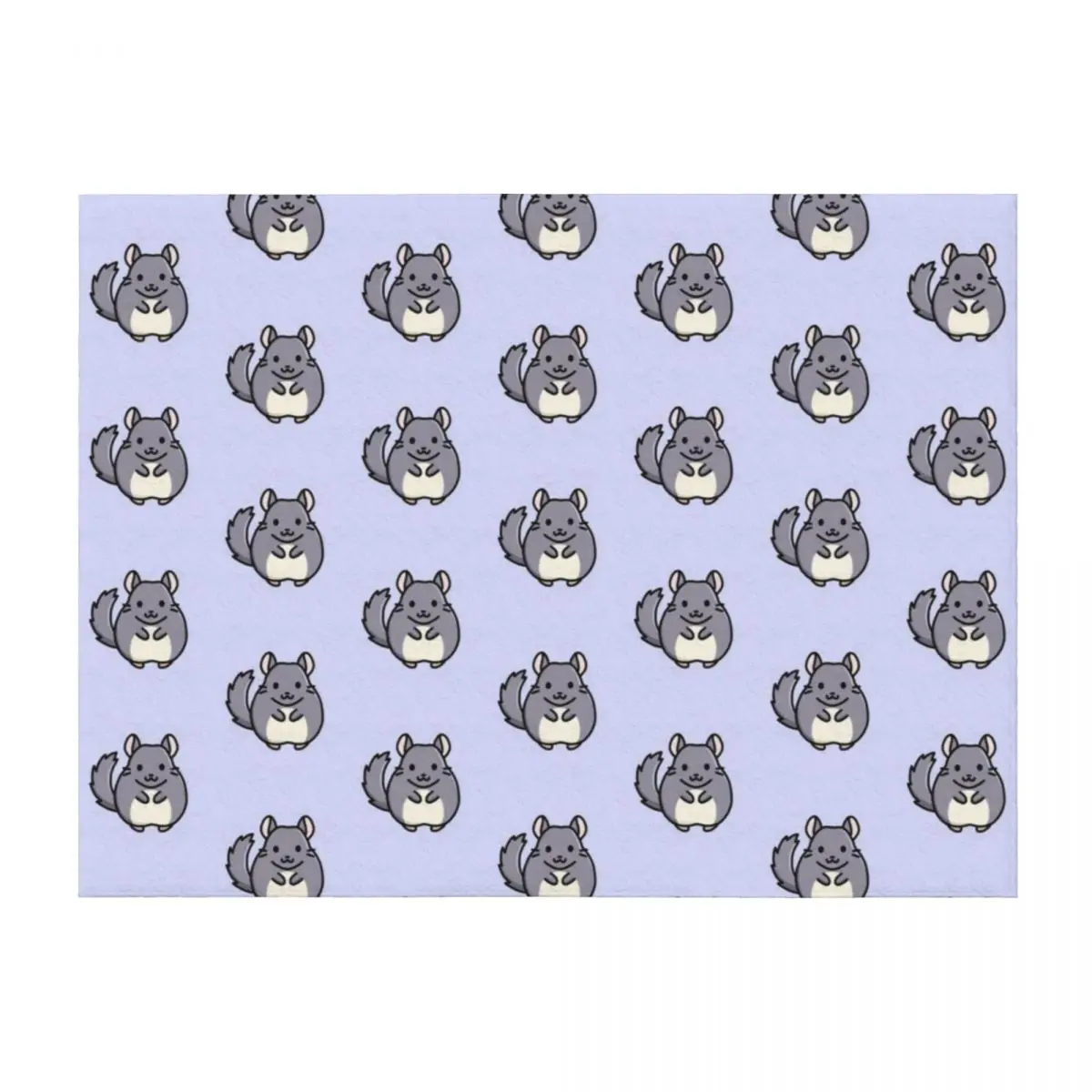 

Violet Chinchilla Throw Blanket Soft Beds decorative Flannel Summer Blankets