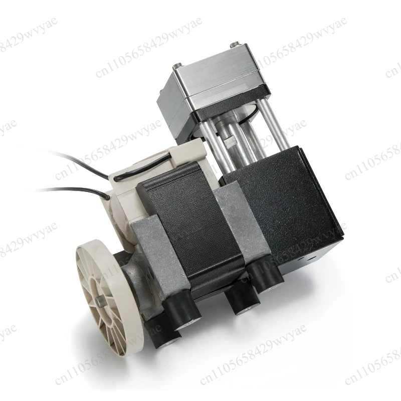 230V AC High Temperature Oilless Micro Diaphragm Vacuum Pump Stainless Steel Anti-Corrosion Gas Sampling Pump