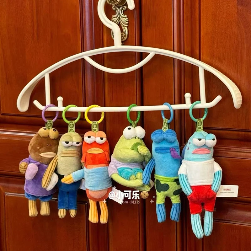 

Underwater World Animation Beachburg Resident Plush Doll Blind Box Pendant Ugly Cute Daiyu Cute Backpack Hanging Garment Gift