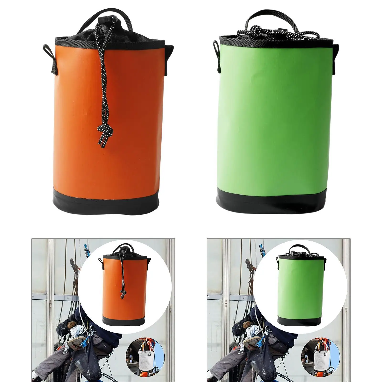 

New Design Climbing Rope Bag Waterproof Camping Caving 5L Large Capacity Rope Organizer for Climbing Hiking Tools Gym Stuff Sack