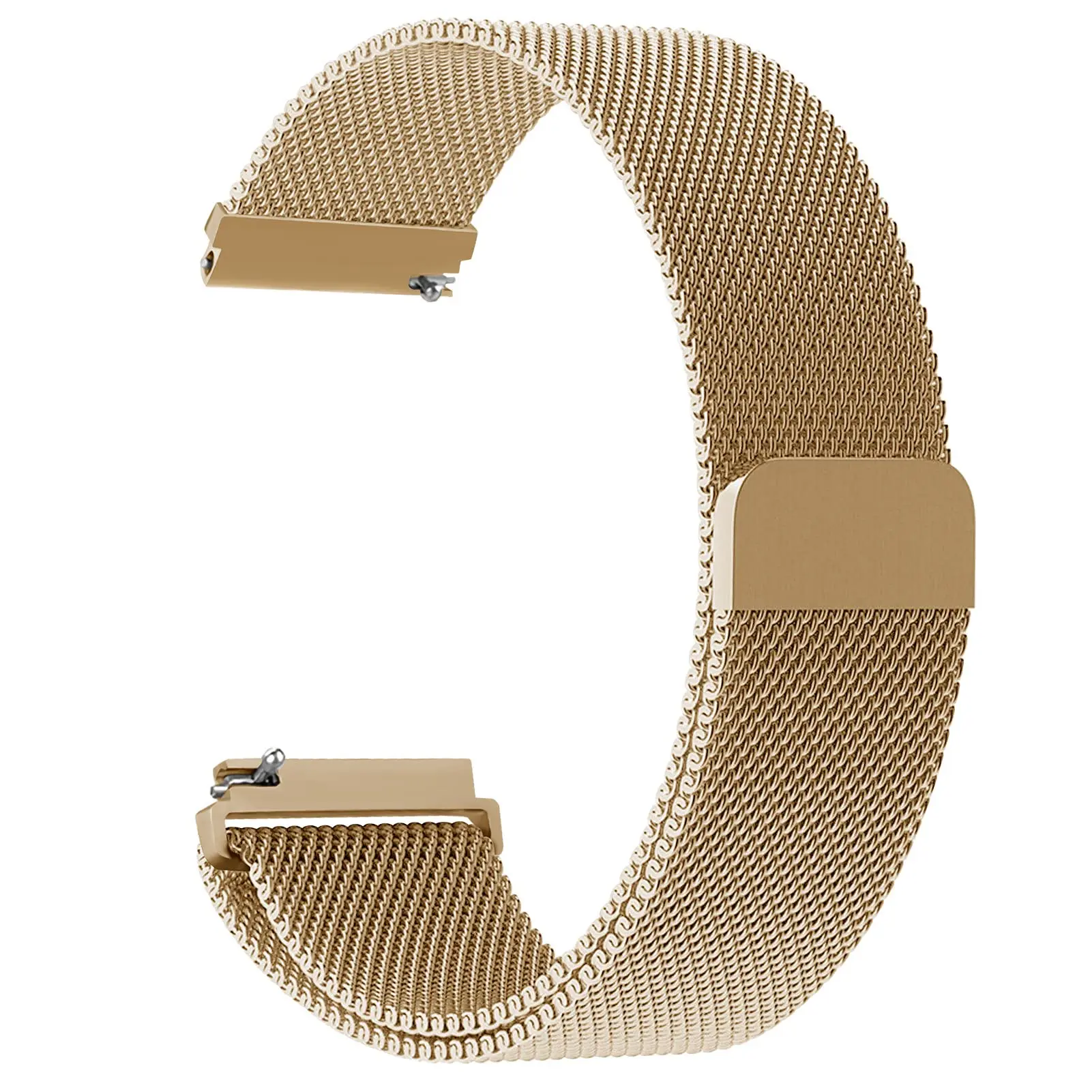 20mm 22mm Strap For Garmin Venu 1 Venu2 Forerunner 645 Wristband Bracelet Magnetic Loop Accessories Vivoactive 3 4 HR Band