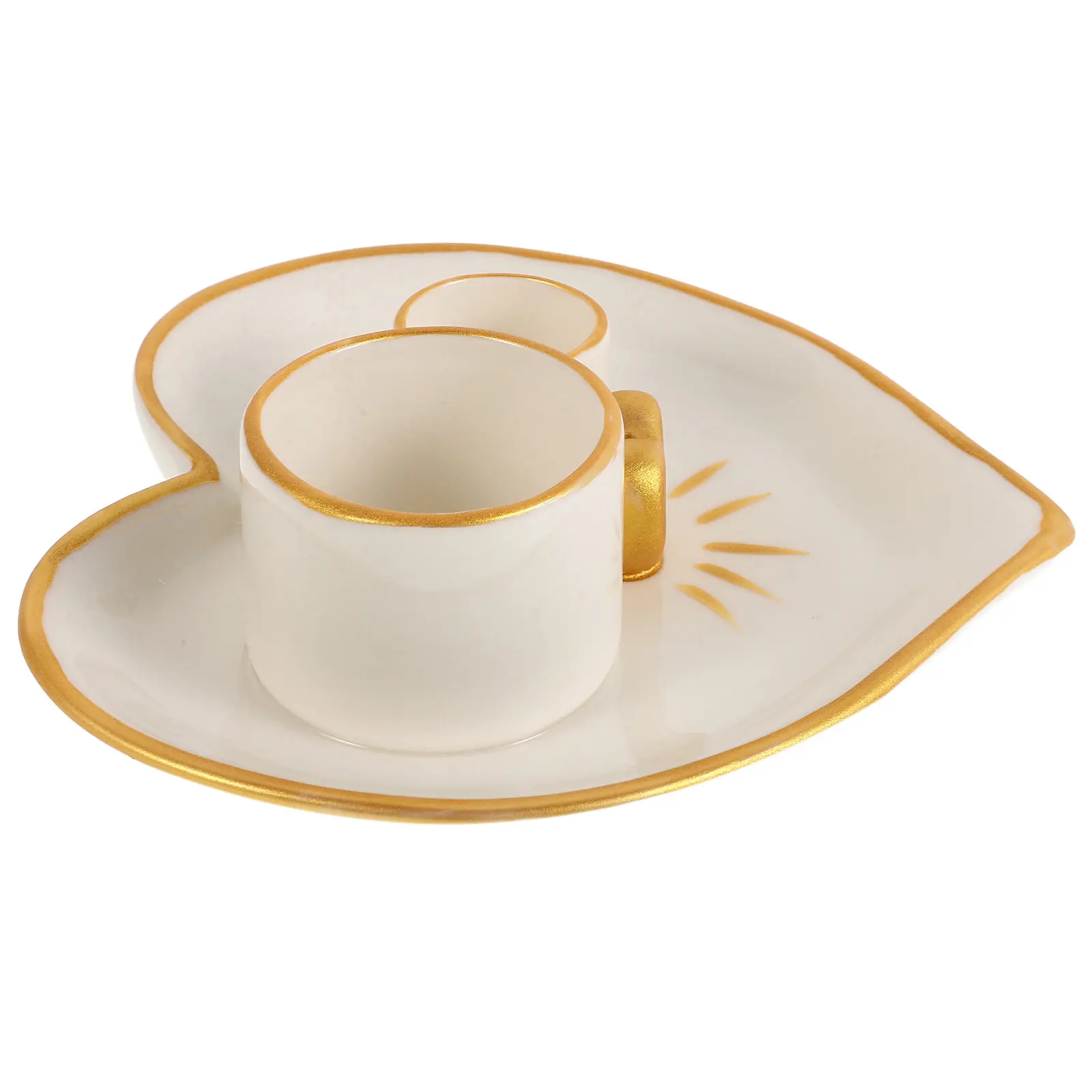 Ceramic Sage Incense Holder Burning Tray Robust High Temperature Resistant Decorative Display for Room Spa Aromatherapy