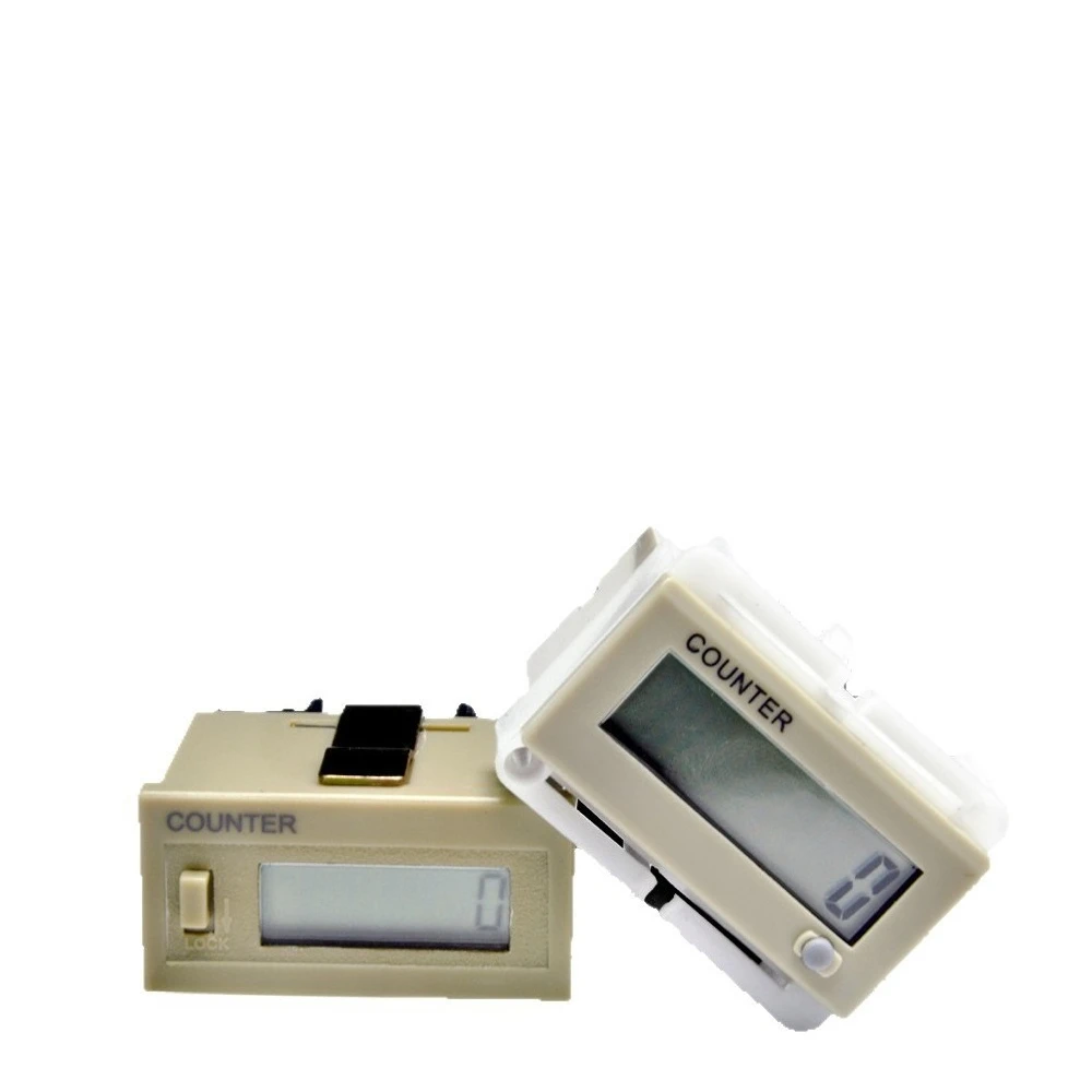Industrial power-on counter, switch, on/off cumulative counter, cumulative counter with battery, intelligent counter