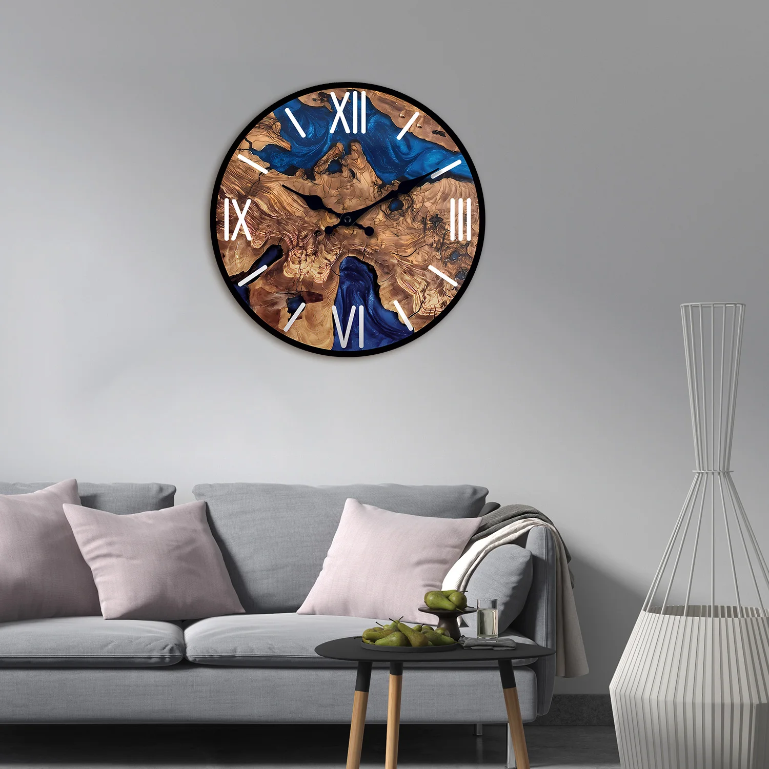 مجردة الأرقام الرومانية ساعة حائط خشبية غرفة المعيشة غرفة نوم المطبخ ديكور المنزل ساعة حائط ساعة كوارتز صامتة هدية عيد 10 بوصة 12 بوصة 14 بوصة 16 بوصة (بدون بطاريات)
