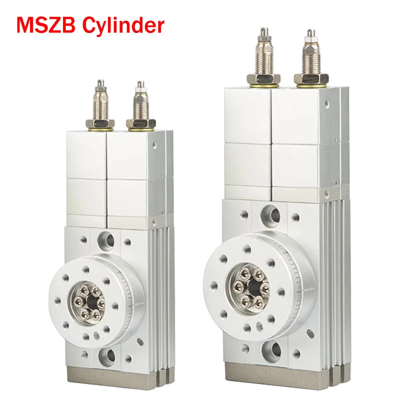 MSZB High Precision Three Position Adjustable Rotary Swing Pneumatic Cylinders MSZA-10-20-30-50A