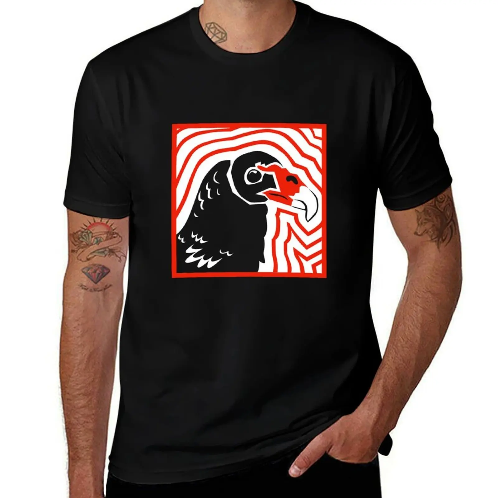 Love for the Unloved - Turkey Vulture T-Shirt Stretch Fabric Comfort T-Shirt