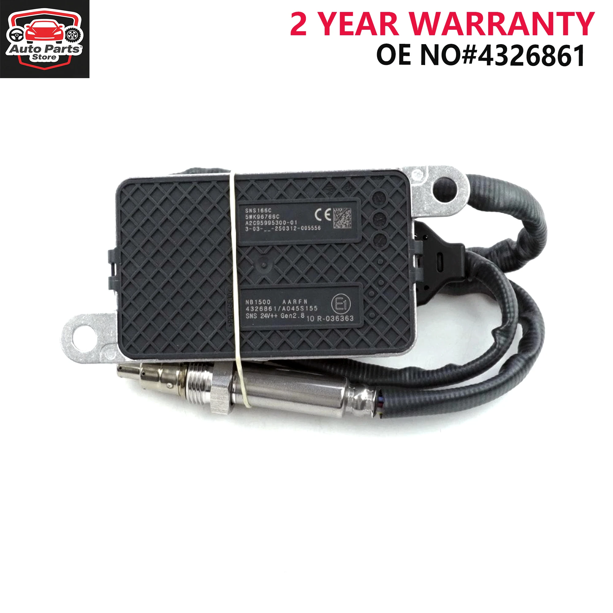 

5WK96766C 5WK9 6766C 4326861 Nitrogen Oxide Sensor For Cummins 24V VAN Truck