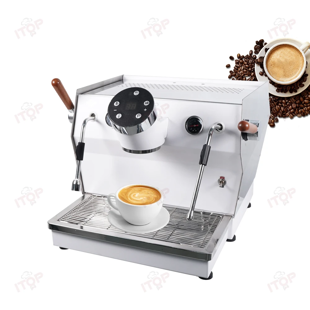 

Коммерческие полуавтоматические кофеварки с одной головкой и двойным бойлером, новая кофеварка с насосом