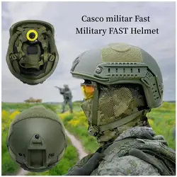 Ballistic ACH High Cut Tactical Helmet Kevla High Quality Ballistic Helmet NIJ IIIA FAST Wendy's Suspension Pad Ballistic Helmet