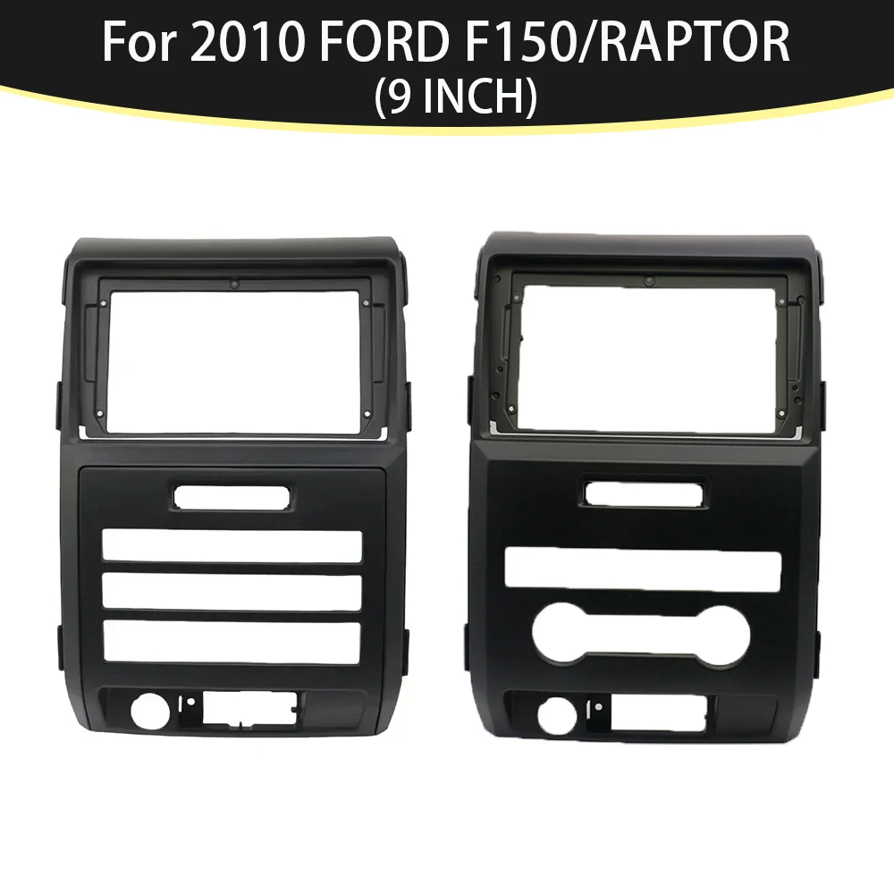 SUITABLE FOR 2010 FORD F150/RAPTOR 9 Inch Car Frame Fascia Adapter Bezel Android Radio Audio Dash Panel Kit