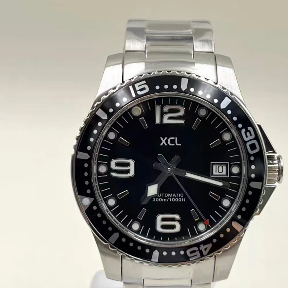 

Наручные часы 2025 года для мужчин, 41 мм, автоматические, механические, высококачественные, с ремешком из каучука и нержавеющей стали, люксовые