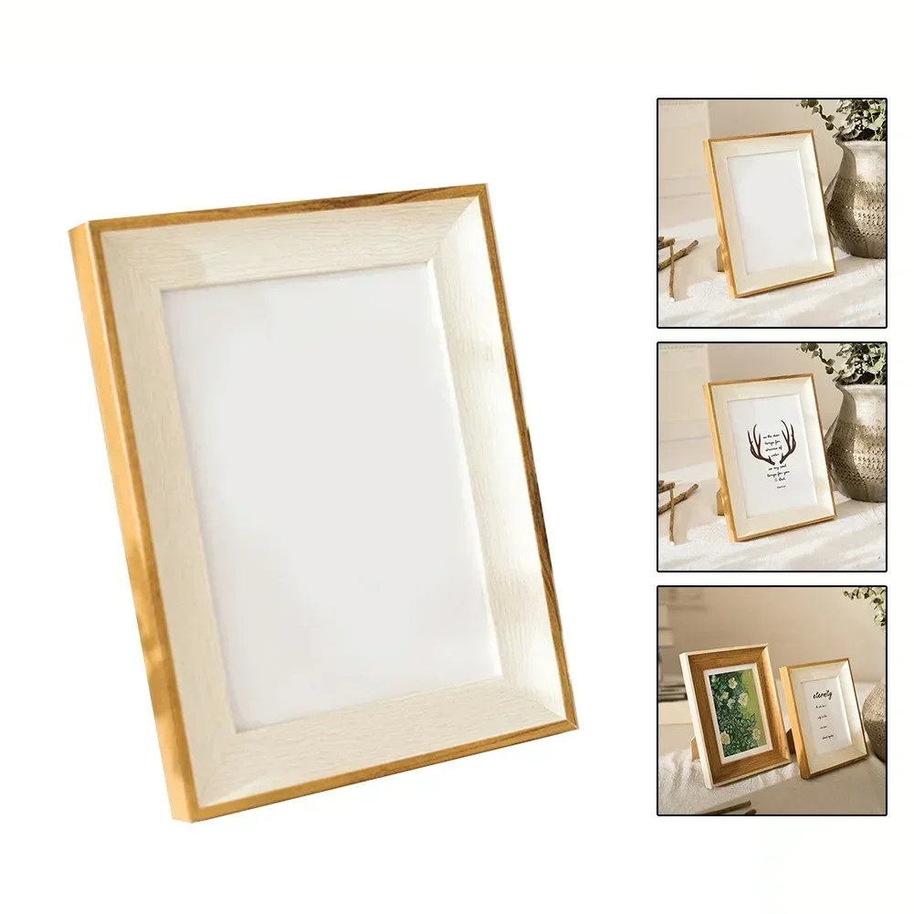 Resin Photo Frame For Wall Hanging  Wooden Picture Frame Stand For Pictures Photo Decor Commemorative Gifts Pictures Frame Photo