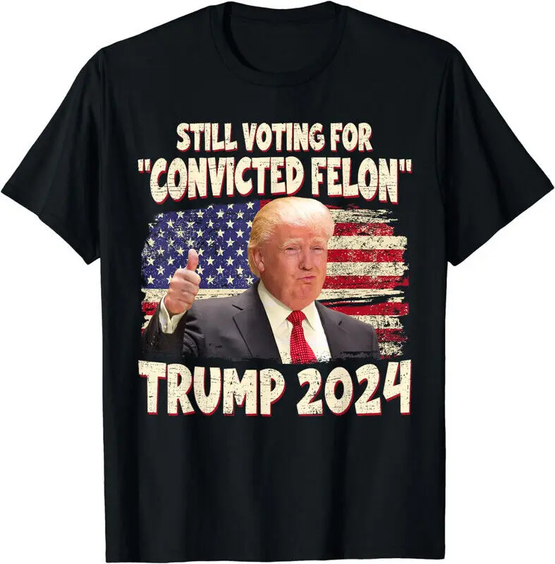 

Rare Trump Convicted Felon I'm Voting Convicted Felon Men Black All Size NLS5.48