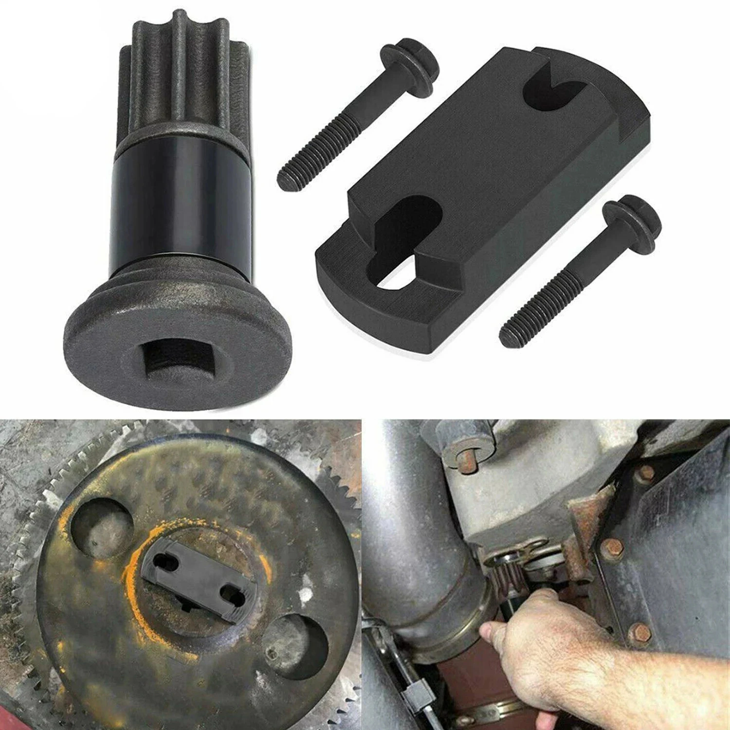 MX Fuel Injection Pump Gear Puller & Engine Barring/Rotating Tool for 1988-2012 Dodge Cummins 5.9L/6.7L