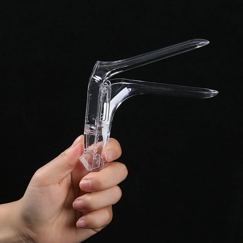 1Pcs Clear Vagina Expansion Device With Lights Adult Genitals Anal Vaginal Dilator Colposcopy Speculum Medical Feminine Hygiene