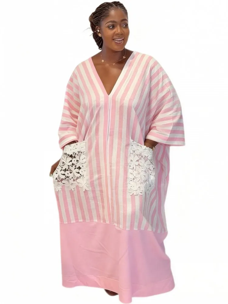 

African Dresses for Women Plus Size Dashiki Abaya Polyester Maxi Dress Africa Clothes Ankara Dresses 2026 Spring Autumn Outfits