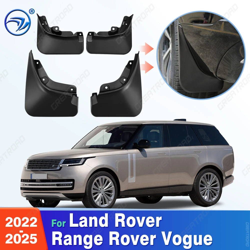 

For Land Rover Range Rover Vogue 2022 2023 2024 2025 Fender Mudflaps Splash Guards Mudguards Mud Flaps car Accessories