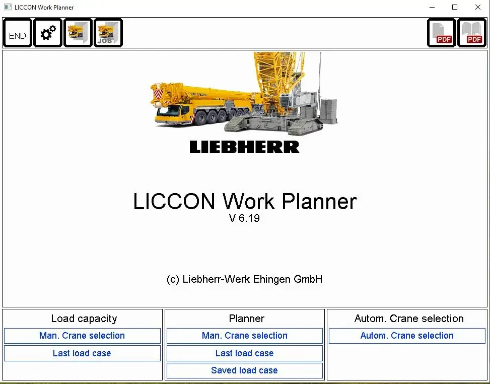 Liebherr LICCON Universal Work Planner V6.21 61GB 2021 Mobile Crane & Crawler Crane DVD