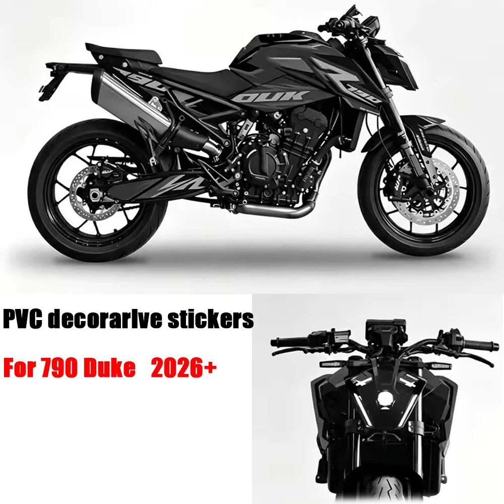 For 790 Duke Full-body protective decal kit For 790Duke 2026- Motorcycle Waterproof scratch-resistant Paint protection stickers
