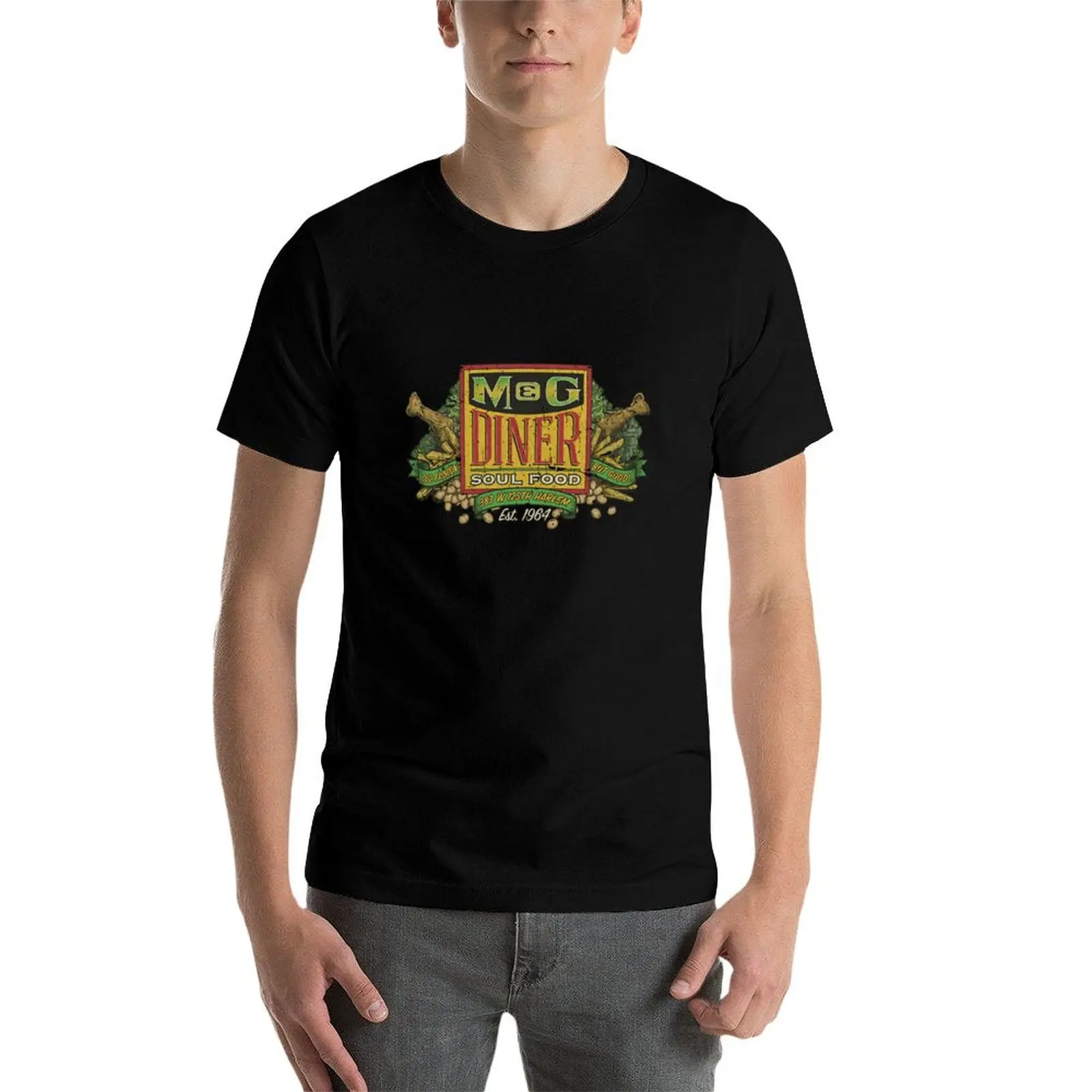 

M & G Diner So.ul Food 1 9 6 4 T-Shirt funny t shirts man t shirt man designer man t shirt graphic T-Shirt