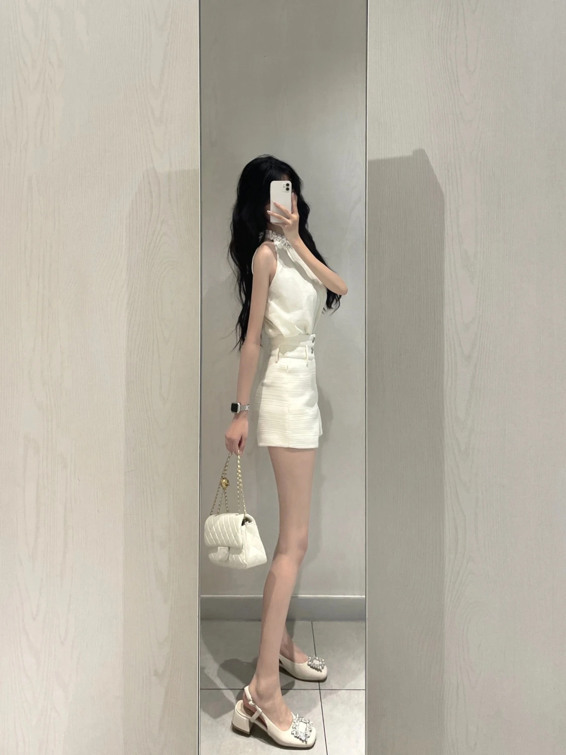 2024 Casual Y2k Crop Tops + Mini Skirts Korean Fashion 2 Piece Sets Sexy Fashion Pant Suits Chic Outwear Even Party Clothing