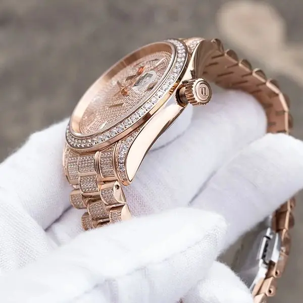 OBLVLO ساعة أوتوماتيكية للرجال 40 مللي متر ساعة يد ميكانيكية كاملة كريستال الهاتفي 5ATM مقاوم للماء الياقوت مضيئة ميوتا 8285 تاريخ الأسبوع