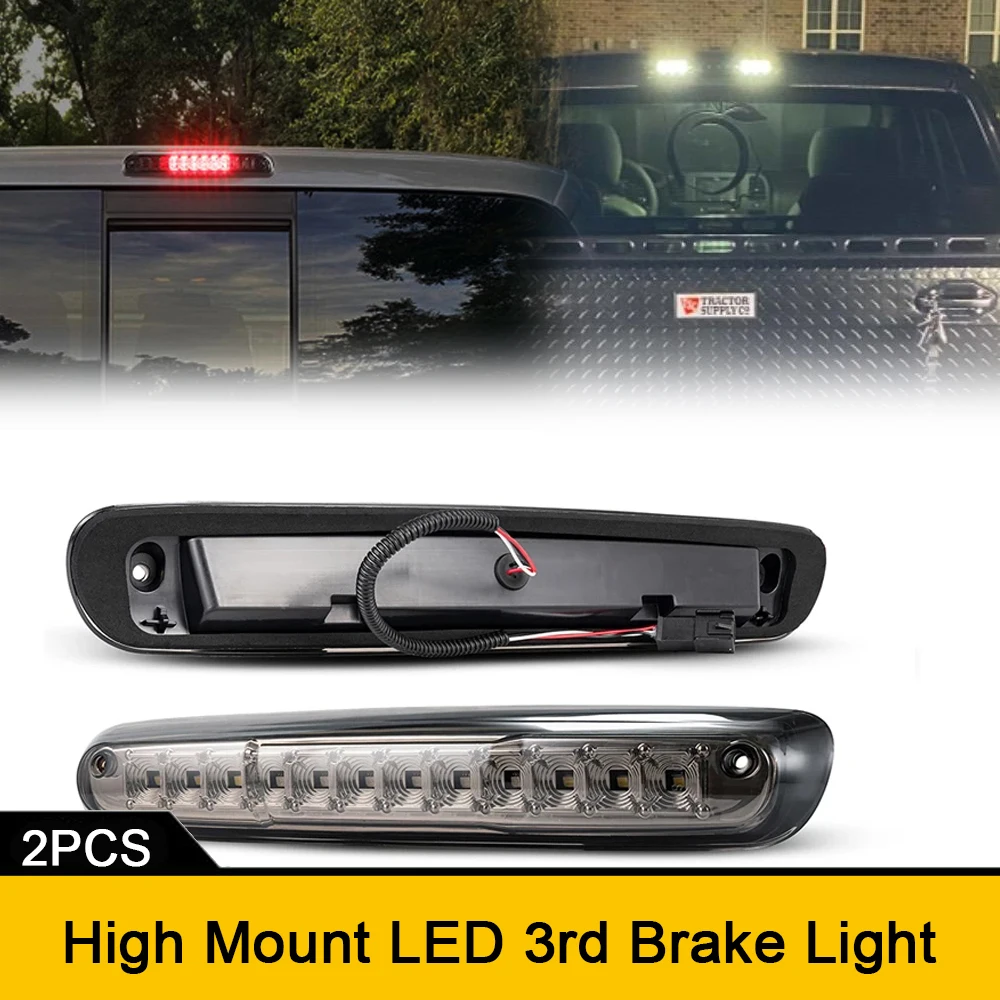 

1x Canbus 3RD LED Brake Tail Lights For Hummer H3T Chevrolet Silverado GMC Sierra 1500 1500HD 2500 3500 2500HD 3500HD Reverse