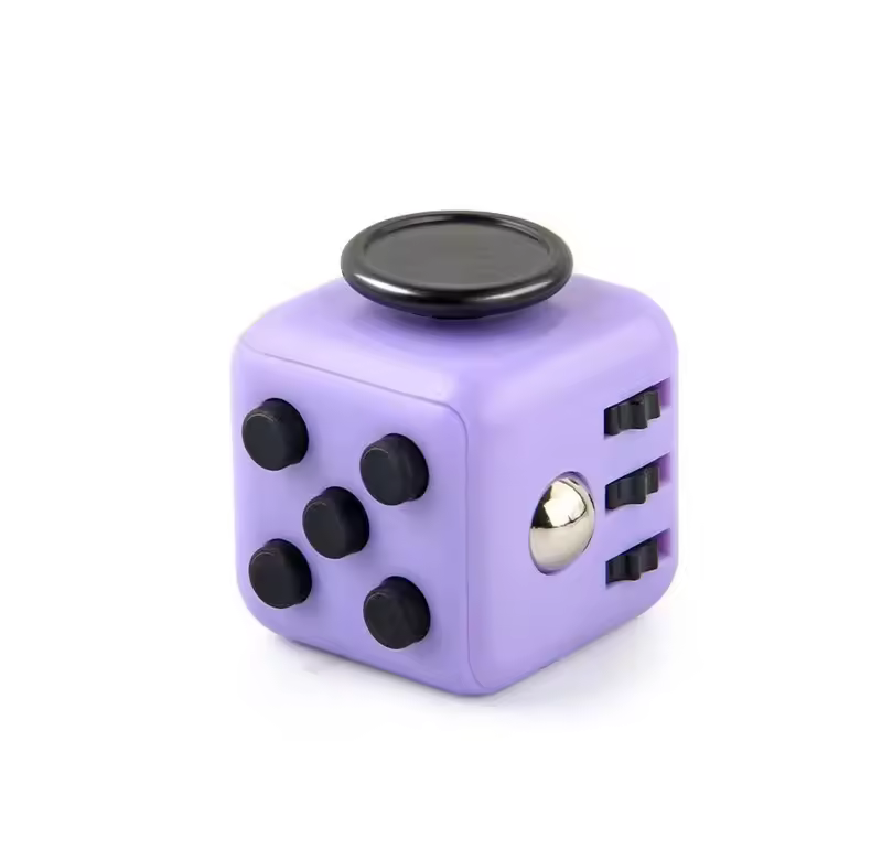 Creative Solid Color Fidget Dice handheld cube Release Stress Autism Anxiety Adult Kids Relief Anti-Stress finger children toys - Image 8