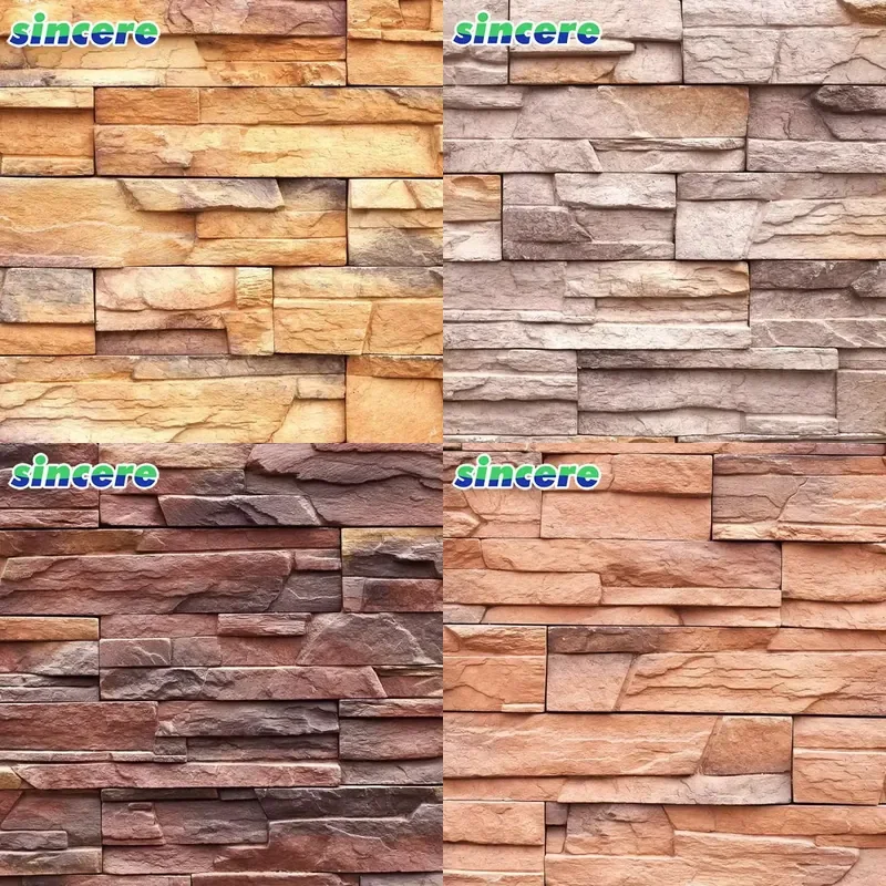 Natural outdoor artificial culture stone wall