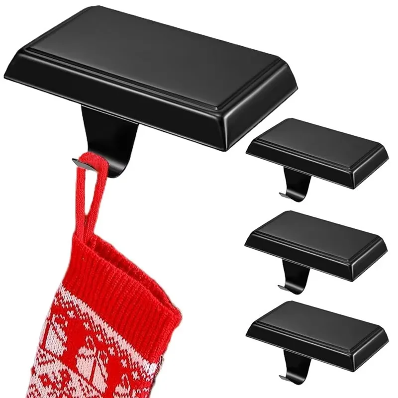 

AT51-Универсальные крючки, каминные подарки, вешалки для чулок, металлические стеллажи для хранения по краям стола, гирлянды, каминные зажимы для дома