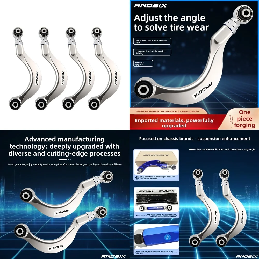 For Toyota Alphard Vellfire 30 Series LM200 Adjustable Camber Arm Control Link for Precision Wheel Alignment Premium Durable