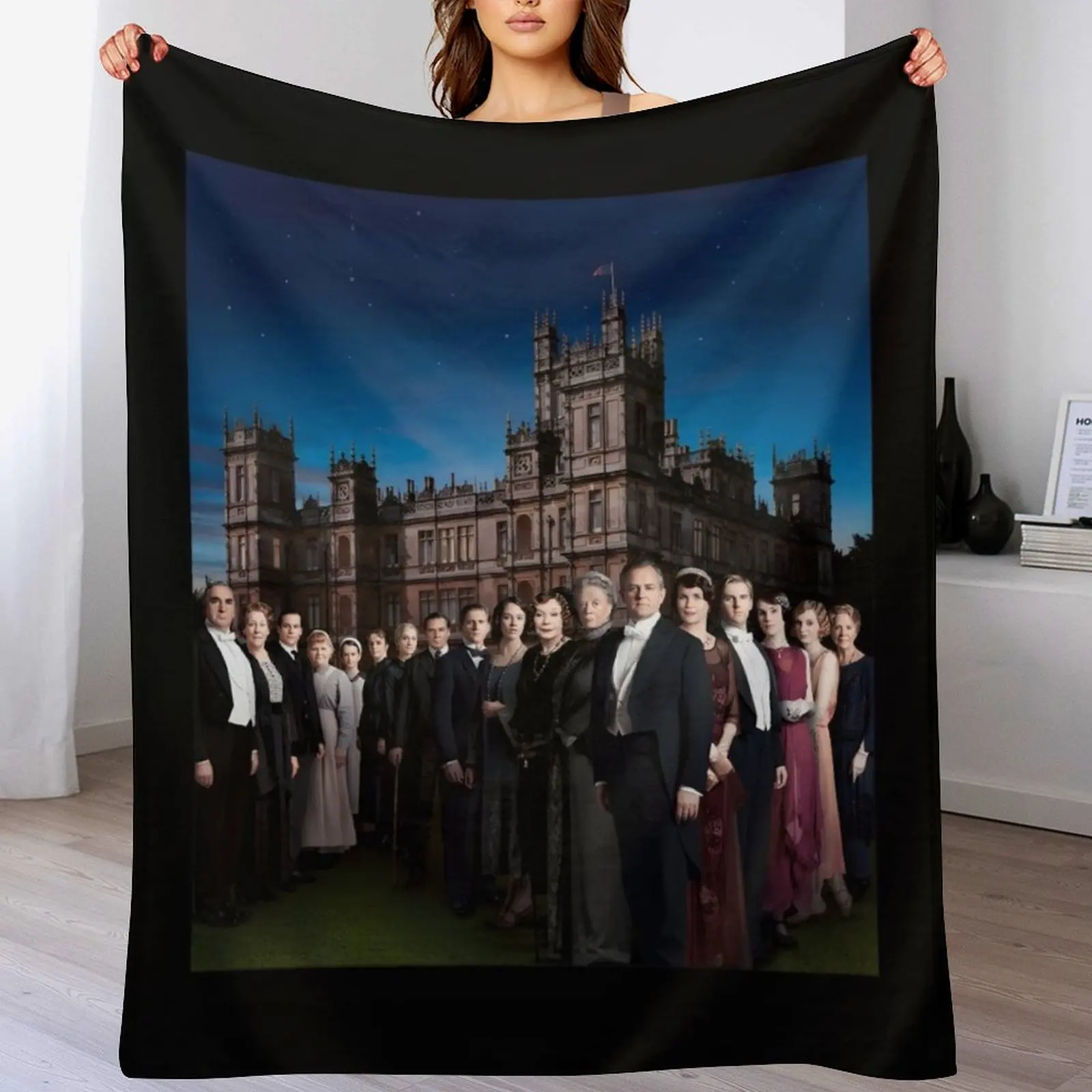 Downton Abbey - Castle Classic Throw Blanket Thins Weighted sofa bed Sofa Quilt Blankets