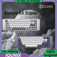 IQUNIX Nature 65 Super Mechanical Keyboard Barebone Kit DIY Switch Aluminum Hot Swap 67Keys Custom Wireless PC Esports Keyboards