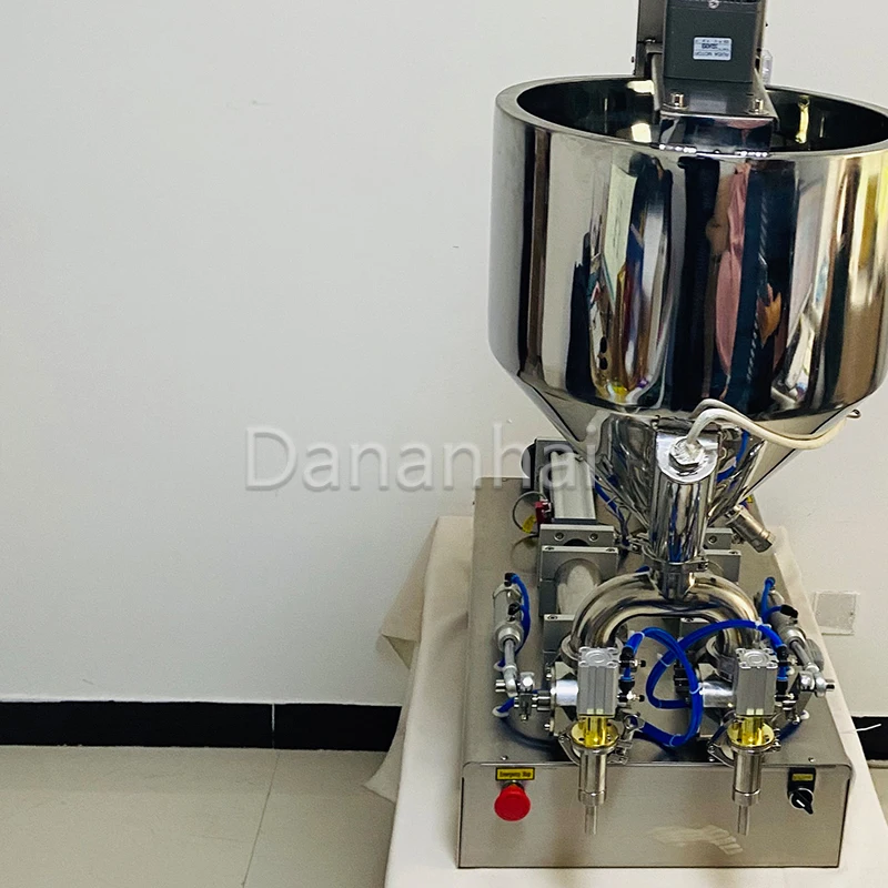 

Automatic High Viscosity Liquid Packaging Machine Cosmetic Honey Cream Heating Stirring And Filling Machine for Beauty Products