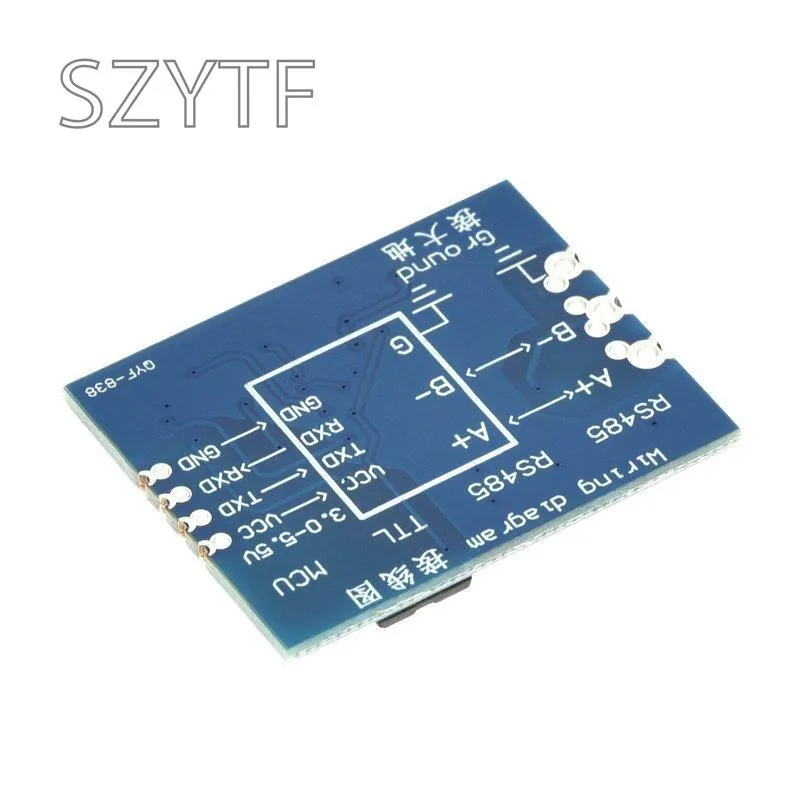 3.3V 5V TTL UART To RS485 Isolated Interface Converter Module Single-chip Serial Port UART Industrial