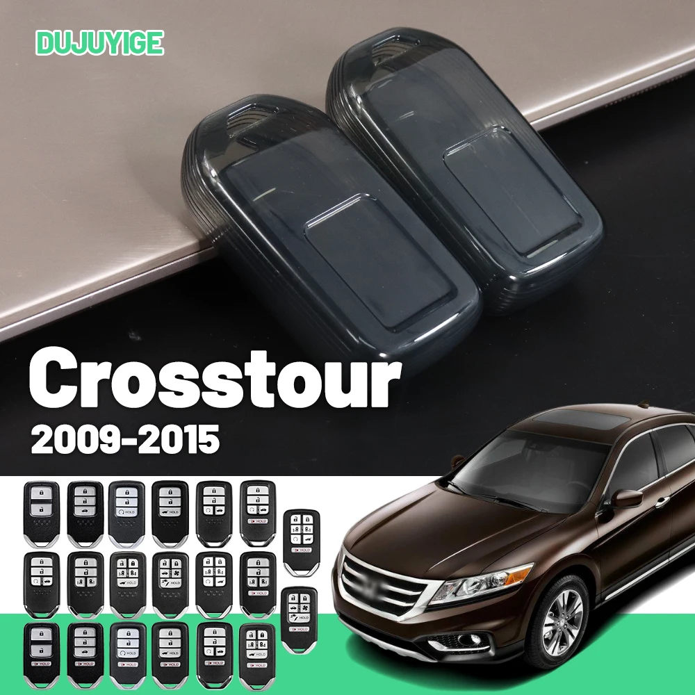 

Clear TPU Car Key Case For Honda Crosstour 2009-2015 Key Fob Cover Protector Shell Auto Accessories 2010 2011 2012 2013 2014