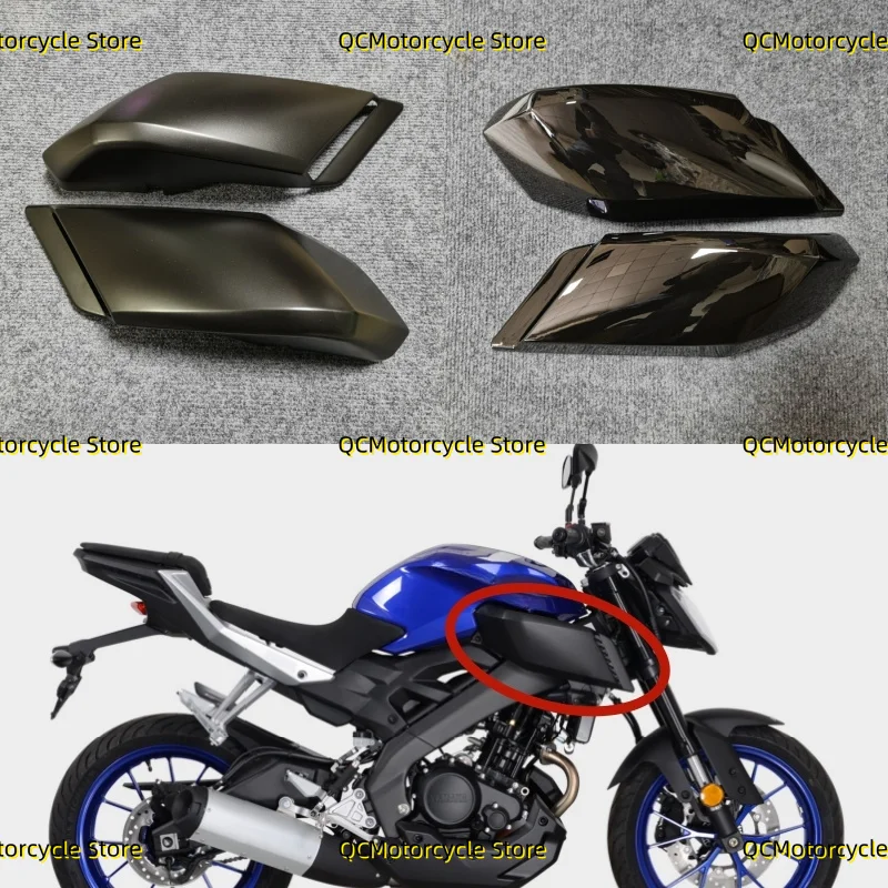 

Motorcycle Accessories Headlight Panel Side Tank Cover Air Intake Fairing Cowl Kit Fit for Yamaha MT 125 MT-125 MT125 2015-2020