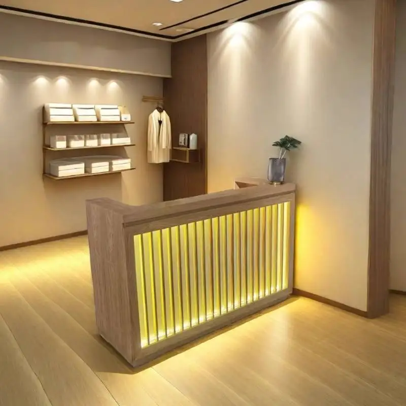 

Hotels Beauty Reception Desks Display Aesthetics Modern Computer Reception Desks Salon Luxury Empfangs Tresen Nordic Furniture