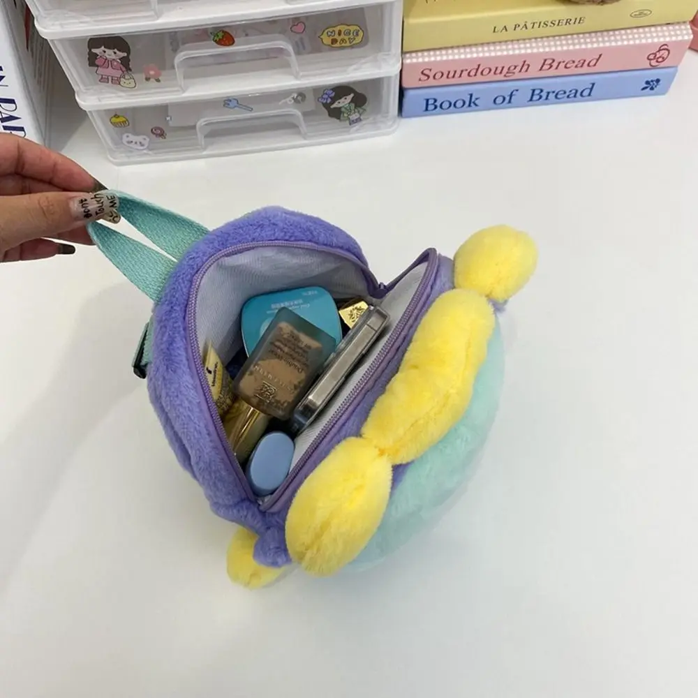 

Portable Marine Plush Doll Backpack Animals Purse Cartoon Backpack Large Capacity Knapsack Students School Bag Girls