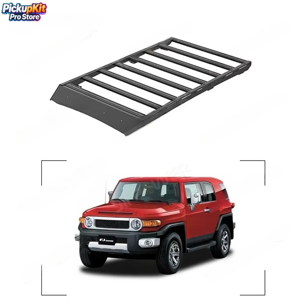 

Heavy Duty Aluminum - Steel Alloy Roof Rack Roof Mount Basket for FJ Cruiser Off - Road