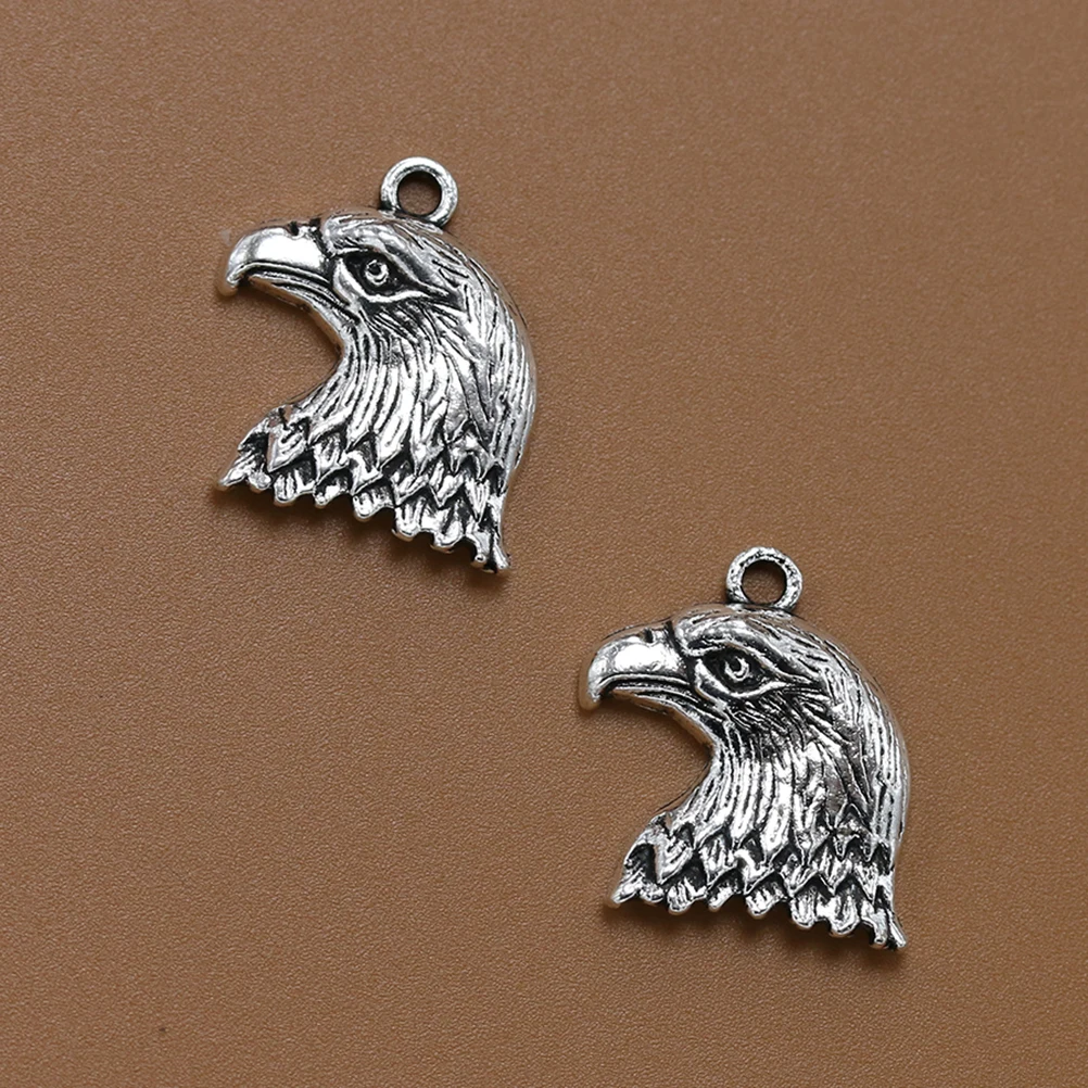 

20pcs Eagle Pendant Diy Pendant Charms Alloy Charms for Necklace Bracelet DIY Jewelry Making Pendants Charm Set Medal Bulk