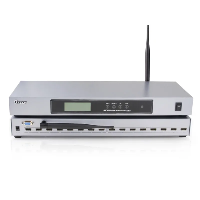3D 4K*2K 고화질 비디오 지원, 스플리터 익스텐더 연결 가능, 8*8 매트릭스 스위치