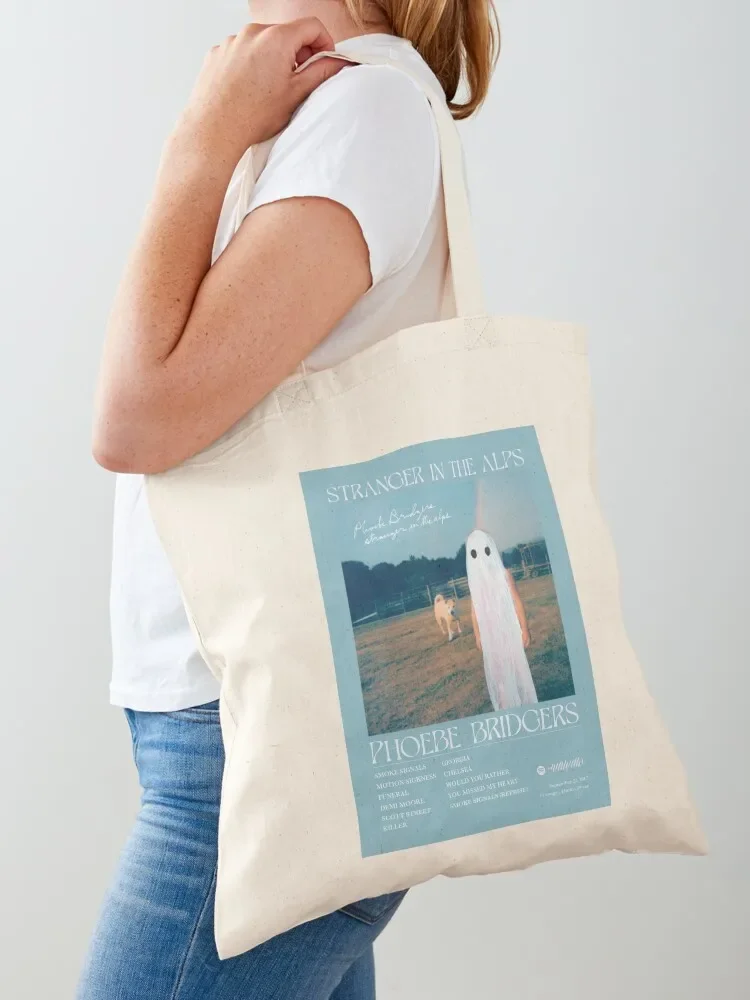 Stranger in the Alps Phoebe Bridgers Tote Bag Gift bag shopper women canvas bags aesthetic canvas