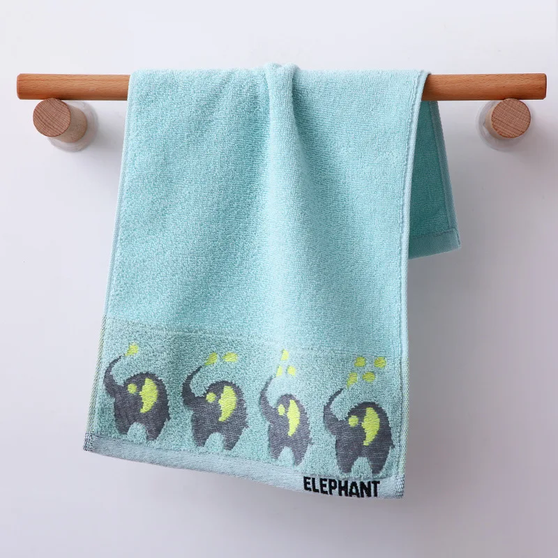 Baby Towels Cotton Bath Towel Face Washcloth Cute Cartoon Bear Hand Wipe Soft Children Towels Kids Newborn Bathing Handkerchief