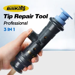 Billiards Billking Tip Tool Ferrule 3 in 1 Tip Plate Trimmer Tip Side Tip Cutting Pool Cue Tip Maintaince Billiard Accessories