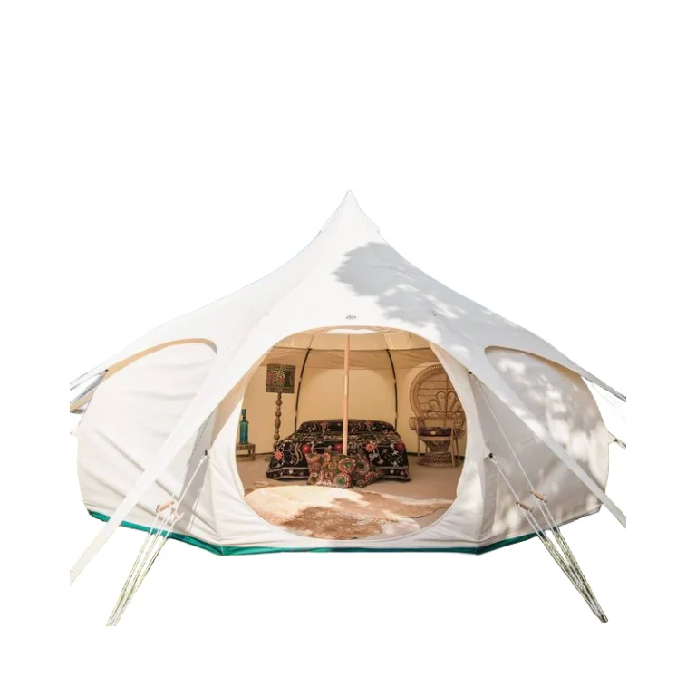 

Wholesale High Quality Outdoor Mongolian Yurt Waterproof Camping Glamping Tent