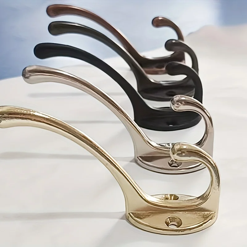 1Zinc alloy vintage single hook、clothes hook、Cabinet bedroom door top coat hook、Door back hook、Wall-mounted coat hook、Wall Decor