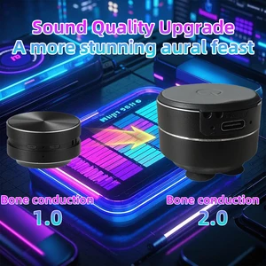 Black technology bone conduction speaker is coming. Sound is produced through different media. Small but with large volume. 8 best sales bone conduction speakers - №6