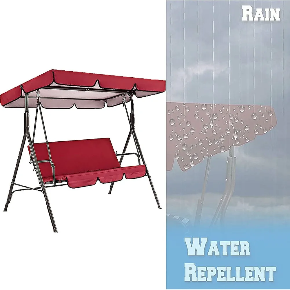 

Комплект чехлов для качелей, 2 шт., солнцезащитный козырек, 2 шт./компл., аксессуары для качелей, водонепроницаемые