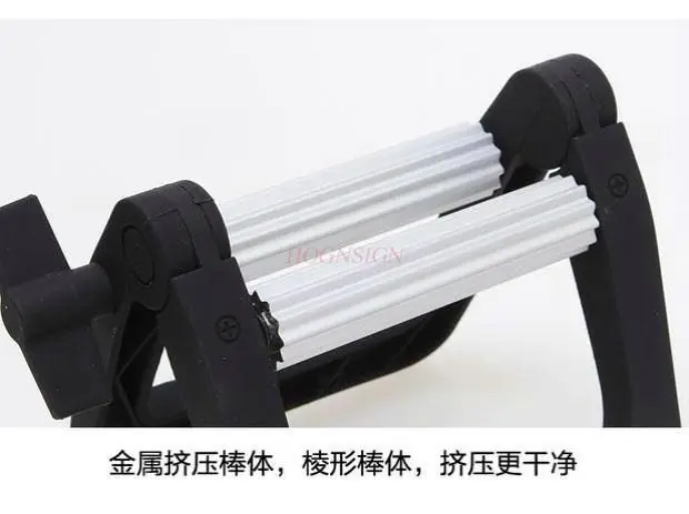 1pcs Stainless steel toothpaste squeezer tool, manual metal squeezer, dye paste pigment toothpaste holder